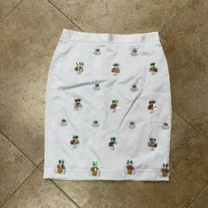 BANANA REPUBLIC beaded skirt